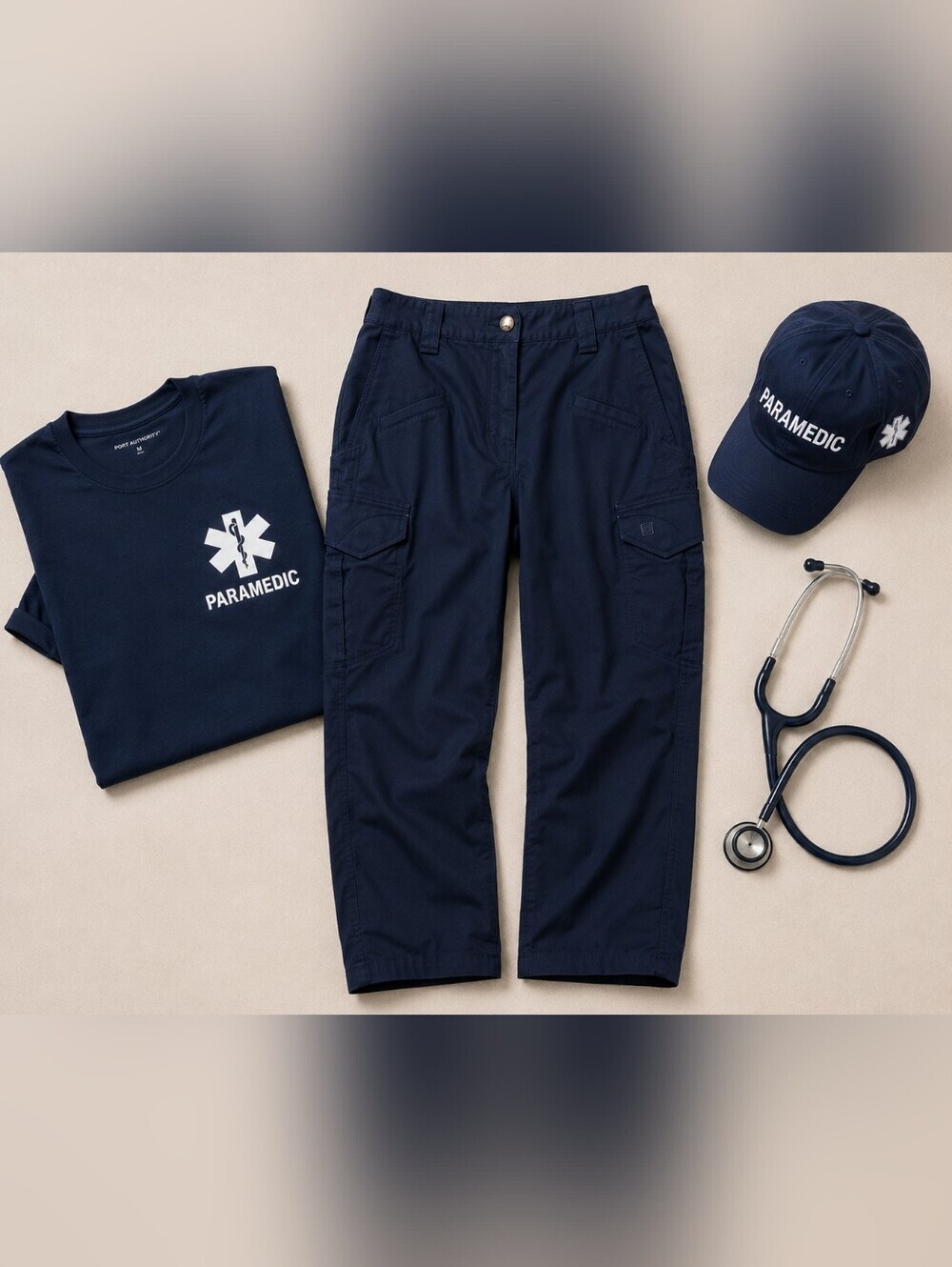 5.11 TACTICAL STRYKE Nwot NAVY 8 Pocket Cargo Utility Pants. Ladies 12